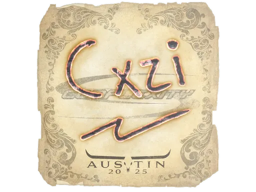 Sticker | Cxzi | Austin 2025