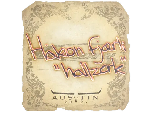 Sticker | hallzerk | Austin 2025