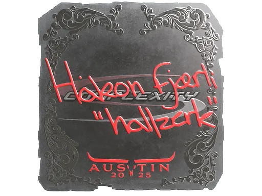 Sticker | hallzerk (Foil) | Austin 2025