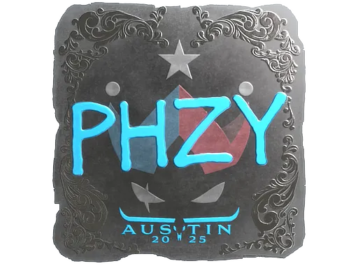Sticker | phzy (Foil) | Austin 2025