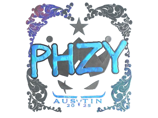 Sticker | phzy (Holo) | Austin 2025