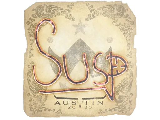 Sticker | susp | Austin 2025