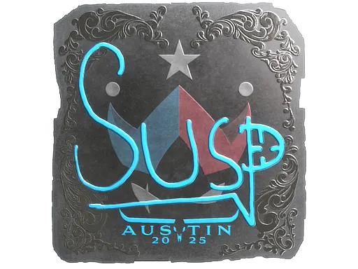 Sticker | susp (Foil) | Austin 2025