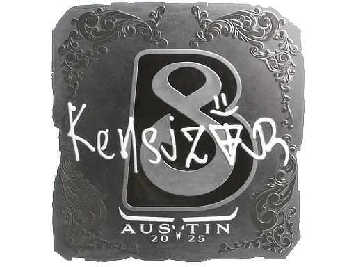 Sticker | kensizor (Foil) | Austin 2025