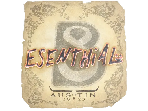 Sticker | esenthial | Austin 2025