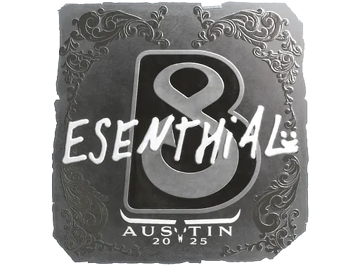 Sticker | esenthial (Foil) | Austin 2025