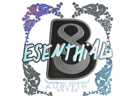 Sticker | esenthial (Holo) | Austin 2025