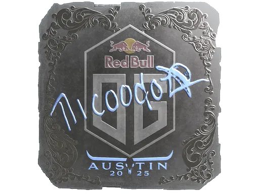 Sticker | nicoodoz (Foil) | Austin 2025