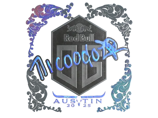 Sticker | nicoodoz (Holo) | Austin 2025