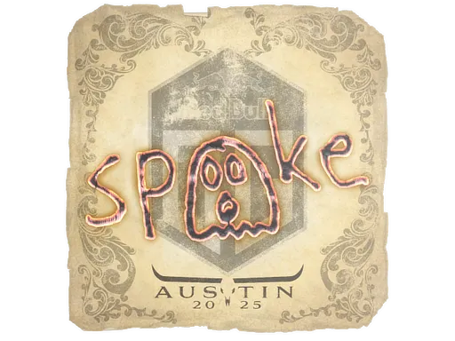 Sticker | spooke | Austin 2025