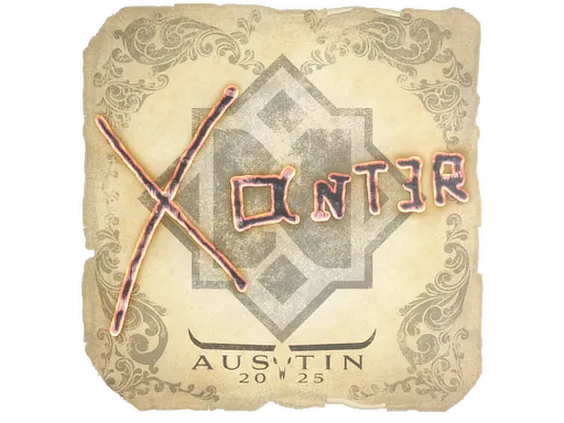 Sticker | Xant3r | Austin 2025
