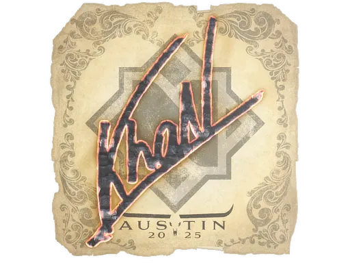 Sticker | khaN | Austin 2025