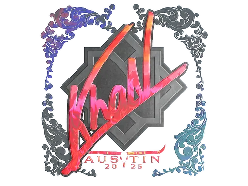 Sticker | khaN (Holo) | Austin 2025