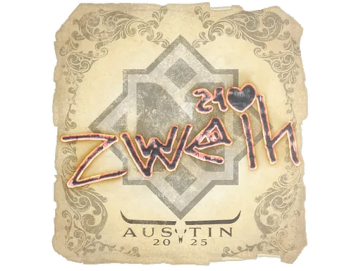 Sticker | zweih | Austin 2025