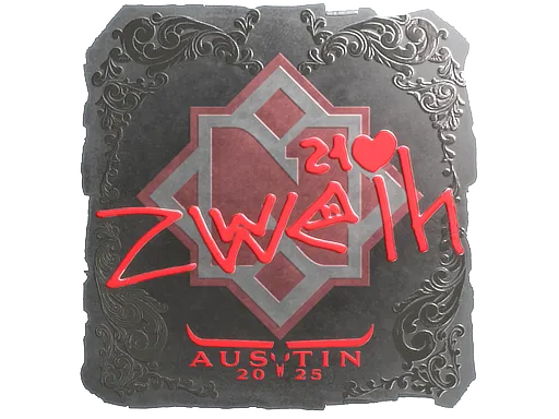 Sticker | zweih (Foil) | Austin 2025