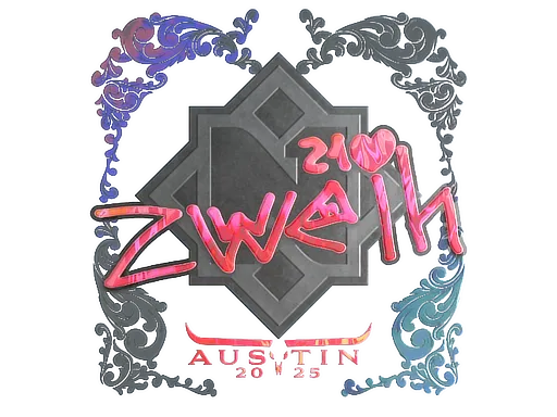 Sticker | zweih (Holo) | Austin 2025