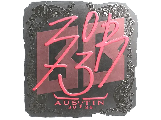Sticker | zorte (Foil) | Austin 2025