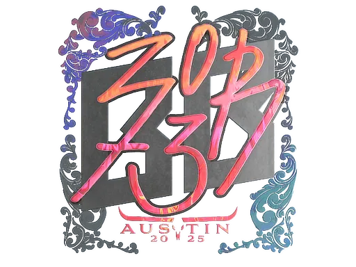 Sticker | zorte (Holo) | Austin 2025