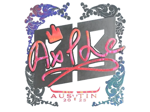Sticker | Ax1Le (Holo) | Austin 2025