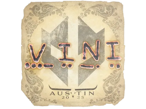 Sticker | VINI | Austin 2025