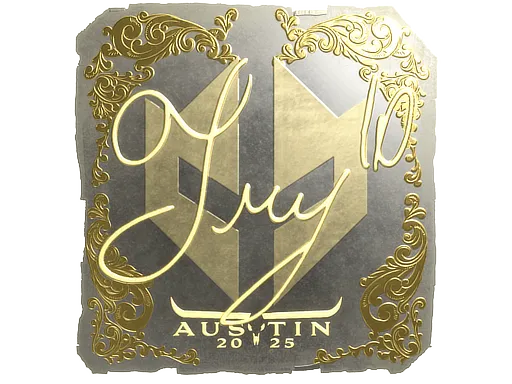 Sticker | TRY (Gold) | Austin 2025