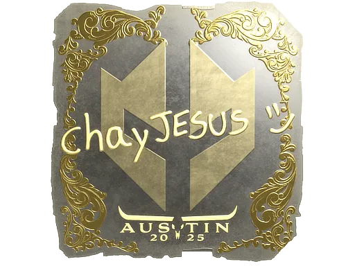 Sticker | chayJESUS (Gold) | Austin 2025