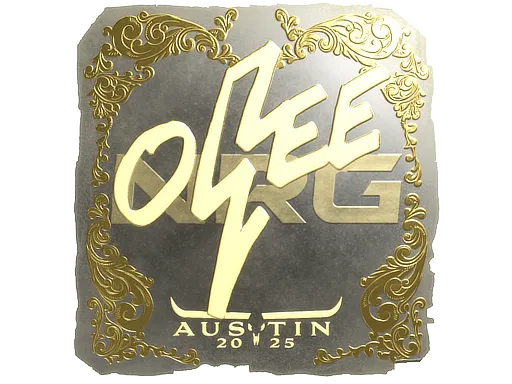 Sticker | oSee (Gold) | Austin 2025