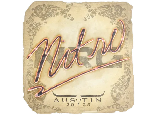 Sticker | nitr0 | Austin 2025