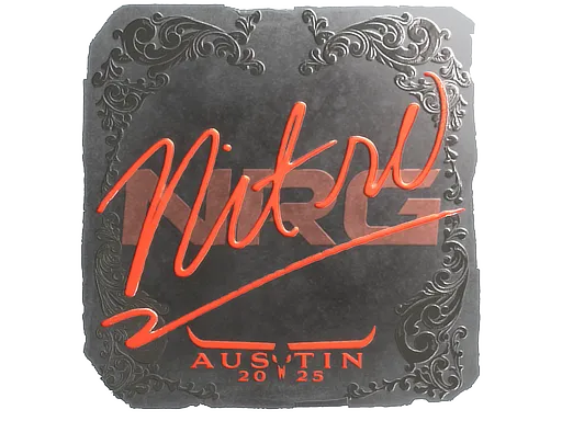 Sticker | nitr0 (Foil) | Austin 2025