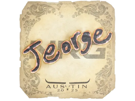 Sticker | jeorge | Austin 2025