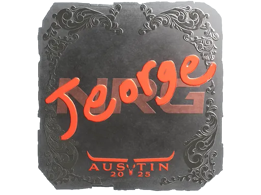 Sticker | jeorge (Foil) | Austin 2025