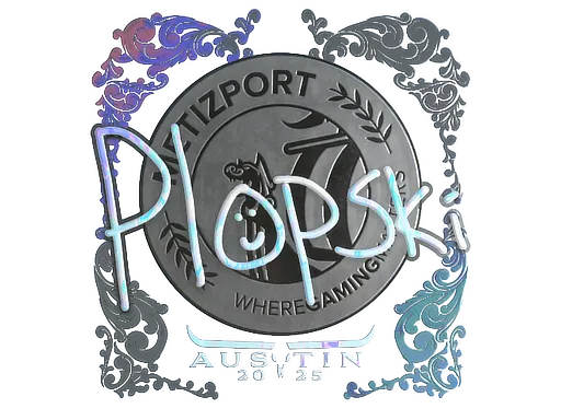 Sticker | Plopski (Holo) | Austin 2025