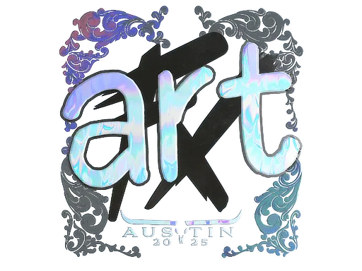 Sticker | arT (Holo) | Austin 2025
