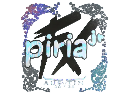 Sticker | piriajr (Holo) | Austin 2025