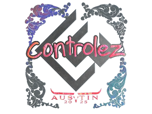Sticker | controlez (Holo) | Austin 2025