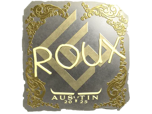 Sticker | ROUX (Gold) | Austin 2025