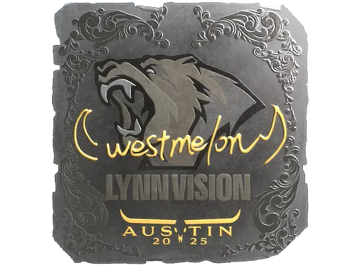 Sticker | westmelon (Foil) | Austin 2025