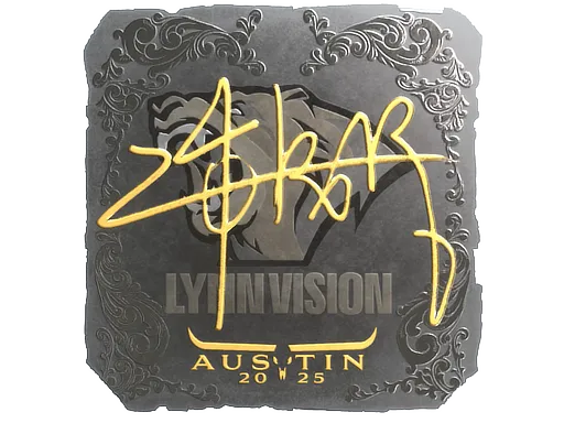 Sticker | z4KR (Foil) | Austin 2025