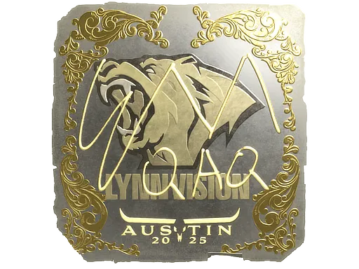 Sticker | EmiliaQAQ (Gold) | Austin 2025