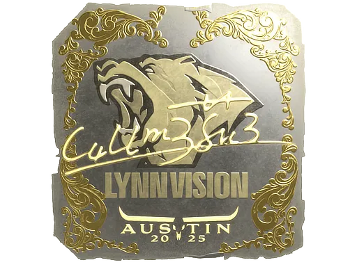 Sticker | C4LLM3SU3 (Gold) | Austin 2025