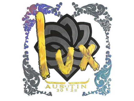 Sticker | lux (Holo) | Austin 2025