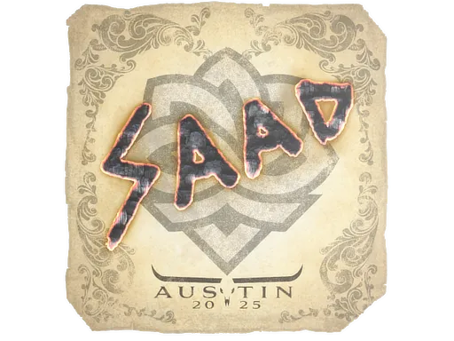 Sticker | saadzin | Austin 2025