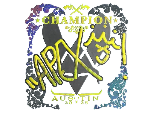 Sticker | apEX (Holo, Champion) | Austin 2025