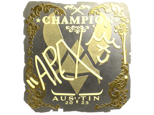 Sticker | apEX (Gold, Champion) | Austin 2025