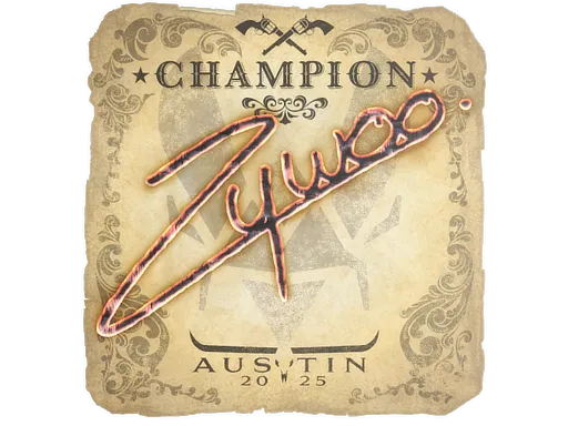 Sticker | ZywOo (Champion) | Austin 2025