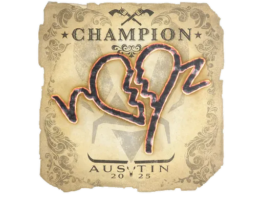 Sticker | ropz (Champion) | Austin 2025