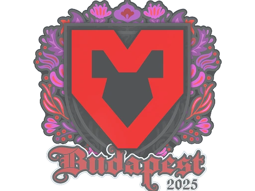 Sticker | MOUZ | Budapest 2025