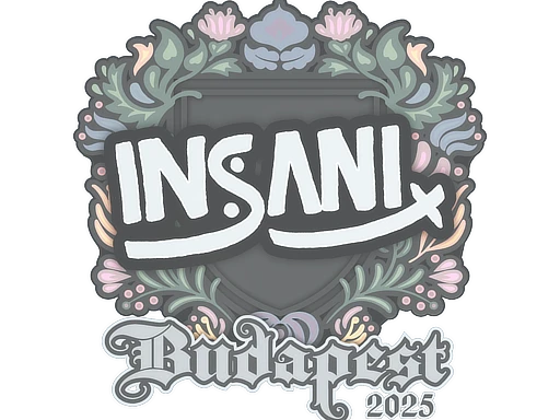 Sticker | insani | Budapest 2025